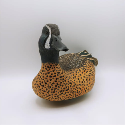 Blue Winged Teal Reduced to $1495 at Hunter Wolff Gallery